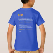 Ich habe T21| Down Syndrome Awareness Kids' T - Sh T-Shirt (Rückseite)