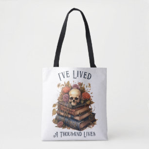 Ich habe tausend Leben gelebt, Buchliebhaber Tasche