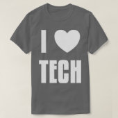 Ich habe Tech gehört T-Shirt (Design vorne)