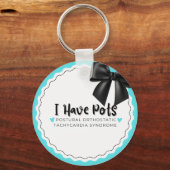 Ich habe Töpfe Schlüsselanhänger (Vorderseite)