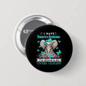 Ich habe Tourettes-Syndrom-Bewusstsein Button (Vorne & Hinten)