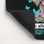 Ich habe Tourettes-Syndrom-Bewusstsein Mousepad (Ecke)