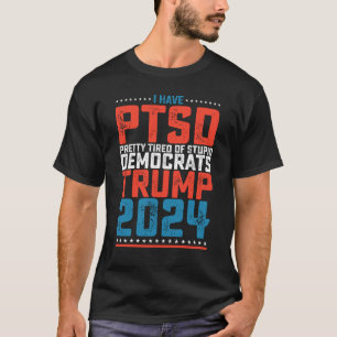 Ich habe Trump 2024 Hübsch satt. T-Shirt