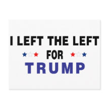 Ich habe Trump das Links Verlassen
