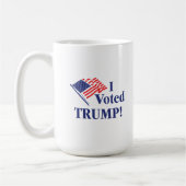 Ich habe Trump gewählt Kaffeetasse (Links)