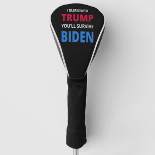 Ich habe Trump überlebt, du wirst Biden überleben Golf Headcover
