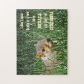 Ich habe überall lustige Eichhörnchen Puzzle (Vertikal)