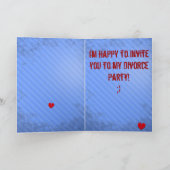 Ich habe überlebt einladung (Innenseite)