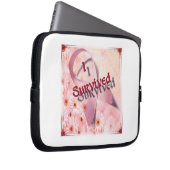 Ich habe überlebt laptopschutzhülle (Vorne Rechts)