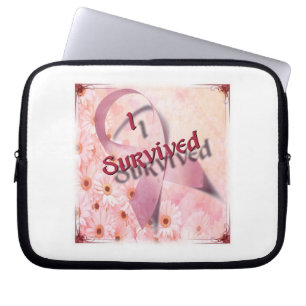 Ich habe überlebt laptopschutzhülle