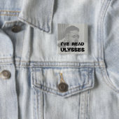 "Ich habe Ulysses" Knopf gelesen Button (Beispiel)