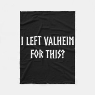Ich habe Valheim für diesen gamer-inspirierten Wik Fleecedecke