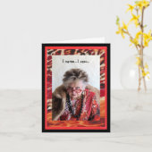 Ich habe vergessen, was ich tat, und abgelenkt Kar Karte (Gelbe Blume)