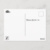 Ich habe versucht, ein tolles Weinangebot zu mache Postkarte (Rückseite)