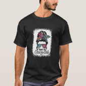 Ich habe versucht, Ovarien Akte uterus feministisc T-Shirt (Vorderseite)