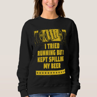 Ich habe versucht zu laufen, aber ich habe ständig sweatshirt