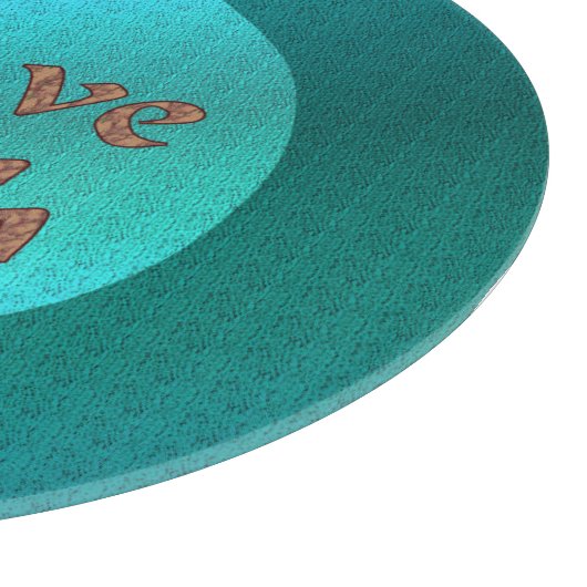 Ich habe Vertrauen Inspiration Schneidebrett (Ecke)