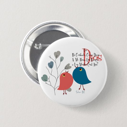 Ich habe vertraut…. button (Vorne & Hinten)