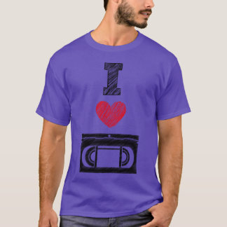 Ich habe VHS Liebe Video-Stil lustig T-Shirt