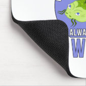Ich habe viel Fisch gefangen Mousepad (Ecke)