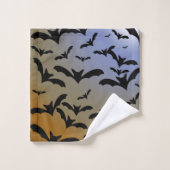 Ich habe viel für schwarze Fledermäuse und Hübsche Badhandtuch Set (Waschlappen)