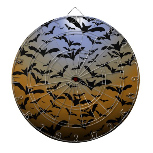 Ich habe viel für schwarze Fledermäuse und Hübsche Dartscheibe (vorne)