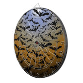 Ich habe viel für schwarze Fledermäuse und Hübsche Dartscheibe (Vorderseite rechts)