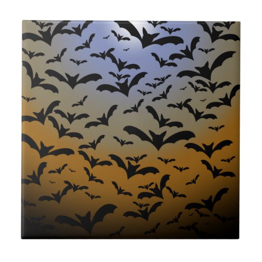 Ich habe viel für schwarze Fledermäuse und Hübsche Fliese (Vorderseite)