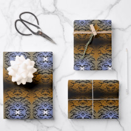 Ich habe viel für schwarze Fledermäuse und Hübsche Geschenkpapier Set