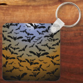 Ich habe viel für schwarze Fledermäuse und Hübsche Schlüsselanhänger (Rückseite)