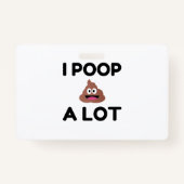 Ich habe viel Gekackt Ausweis (Vorderseite)