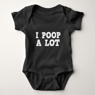 Ich habe viel Gekackt Baby Strampler