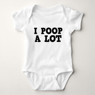 Ich habe viel Gekackt Baby Strampler