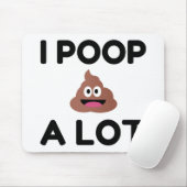 Ich habe viel Gekackt Mousepad (Mit Mouse)