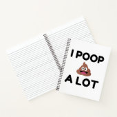 Ich habe viel Gekackt Notizblock (Innenseite)