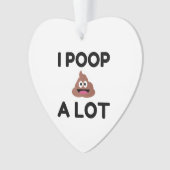 Ich habe viel Gekackt Ornament (Vorderseite)