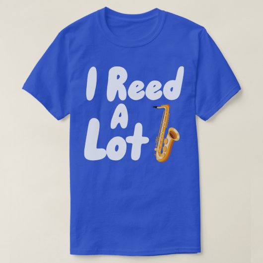 Ich habe viel gelesen T-Shirt (Design vorne)