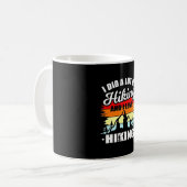 Ich habe viel gewandert kaffeetasse (Vorderseite Links)