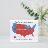 Ich habe viel Spaß... Postkarte (Stehend Vorderseite)