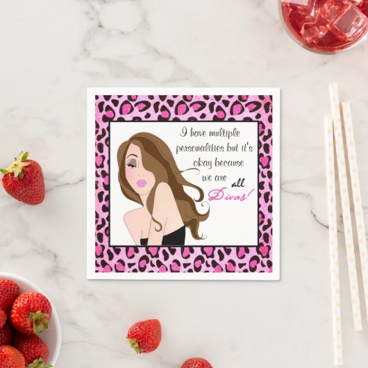 Ich habe viele Persönlichkeiten... Wir sind alle D Serviette (Beispiel)