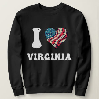 ICH HABE VIRGINIA SOUVENIR FÜR URLAUB VORGESEHEN SWEATSHIRT