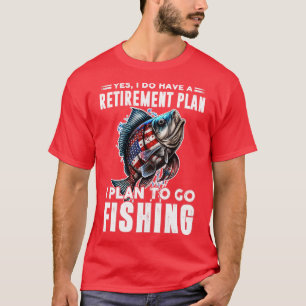 Ich habe vor, angeln zu gehen 9 T-Shirt