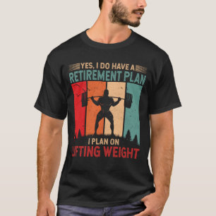 Ich habe vor, das Sportym für die Gewichtskraft zu T-Shirt
