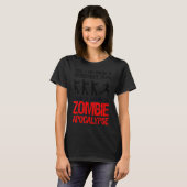 Ich habe vor, den Zombie-Apokalypse-Läufer zu über T-Shirt (Vorne ganz)