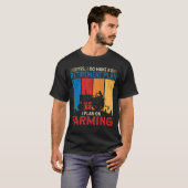 Ich habe vor, landwirtschaftliche Jungzüchter Trak T-Shirt (Vorne ganz)