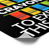 Ich habe weder die Zeit noch die Knechte, die Poster (Ecke)