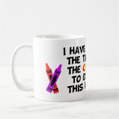 Ich habe weder die Zeit noch die Zeichenstifte…. Kaffeetasse (Links)