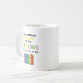 Ich habe weder Zeit noch Zeichenstifte, dieses zu Kaffeetasse (Vorderseite Links)