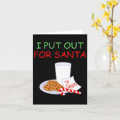 Ich habe Weihnachten für unheimlich oder schöne We Karte (Gelbe Blume)