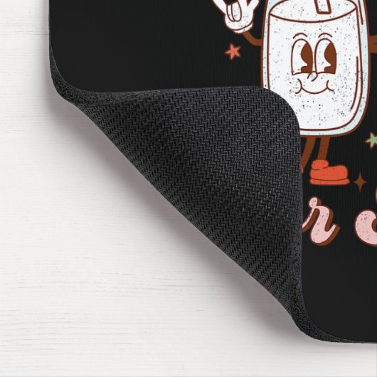 Ich habe Weihnachten für Weihnachtsmilch und Weihn Mousepad (Ecke)